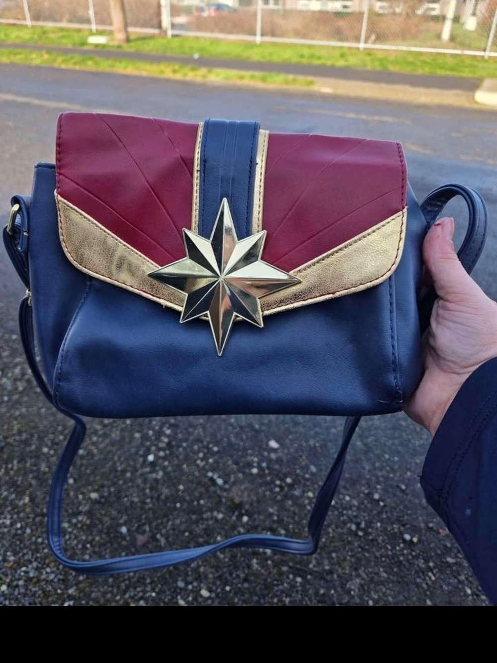 Captain Marvel Purse